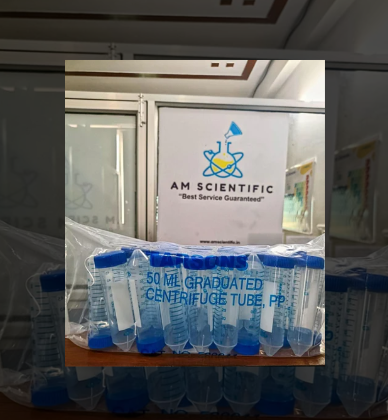 TARSONS SPINWIN Tube Conical Bottom PP with HDPE Closure 500041