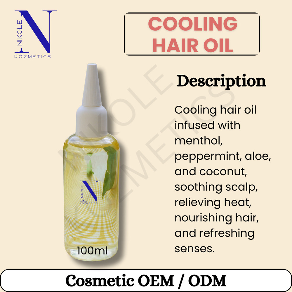 Cooling Hair Oil