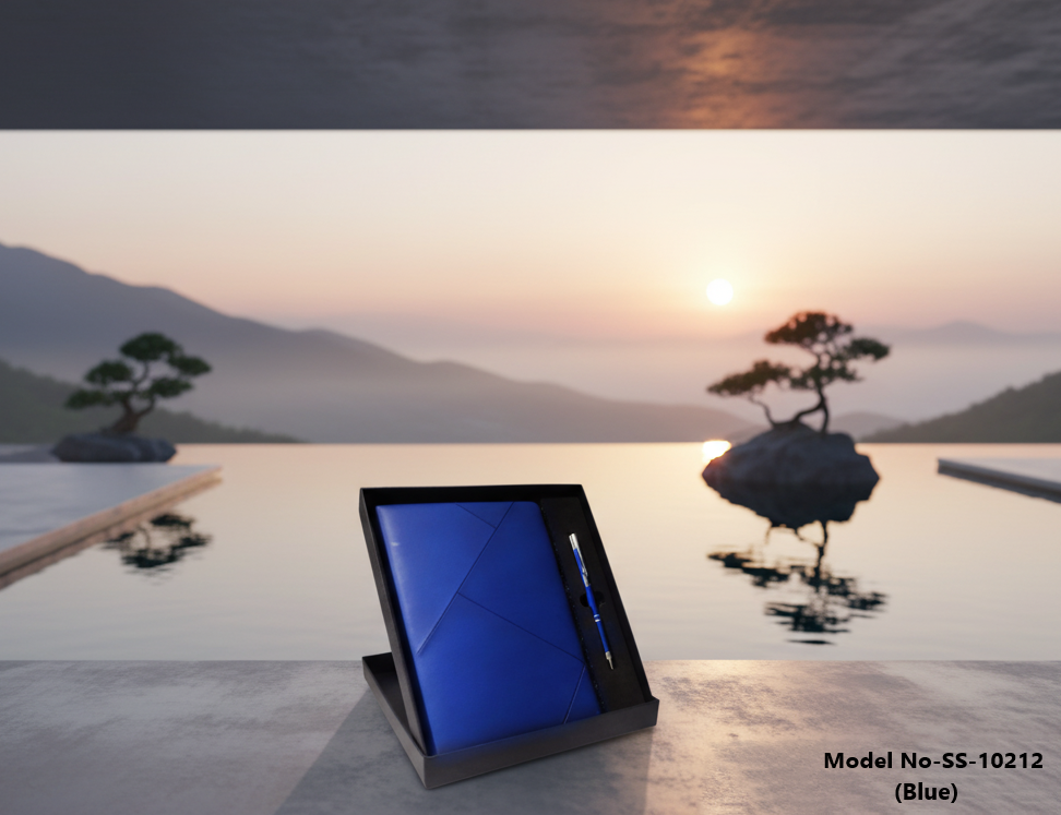 (SS-10212) Leather Business Diary Combo Set