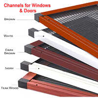 Aluminium Grill Openable Fly Doors