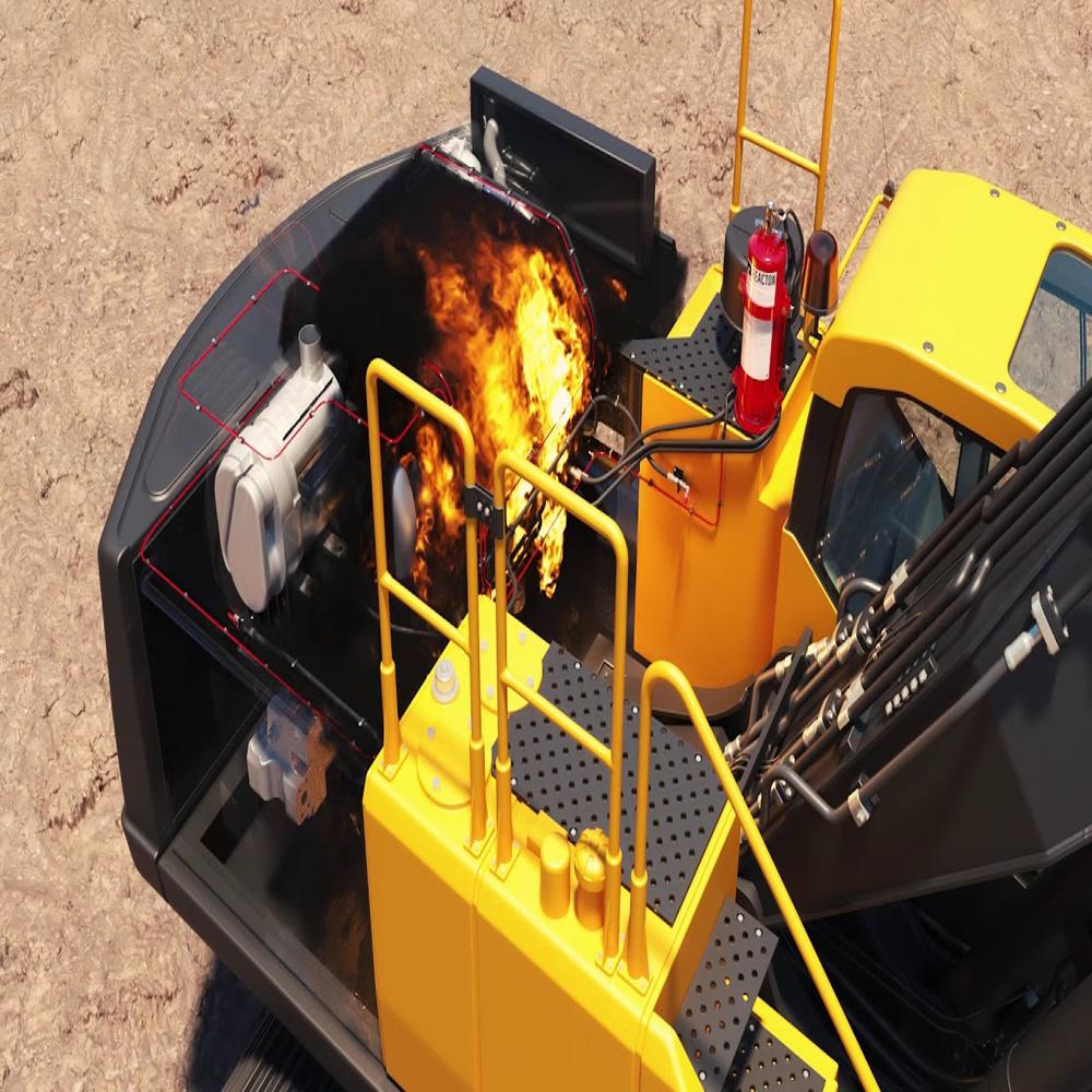 HEMM Fire Suppression System