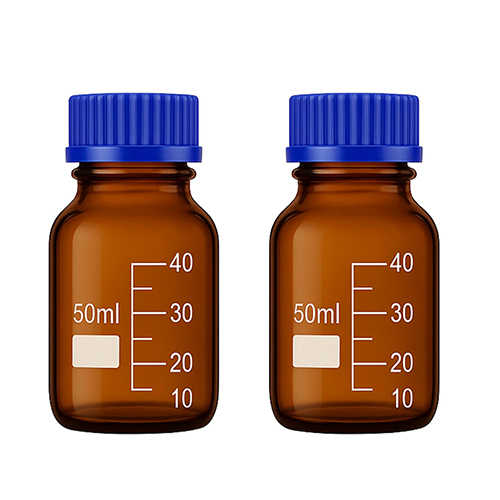 50 Ml Amber Reagent Bottle