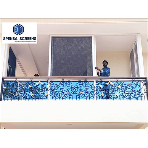 Sliding Mosquito Net Door