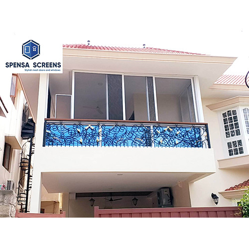 Sliding Mosquito Net Door