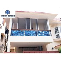 Sliding Mosquito Net Door