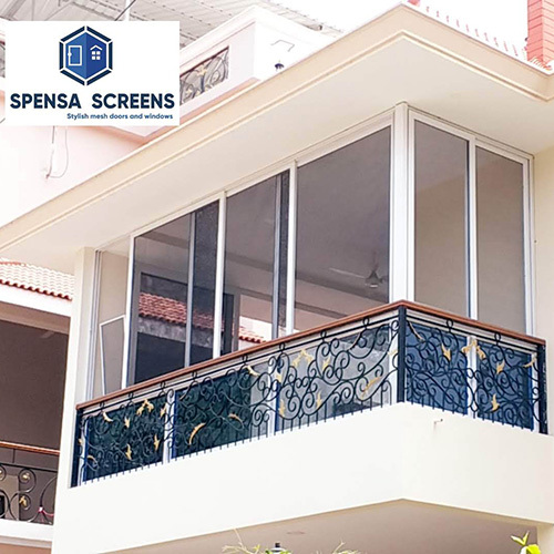 Sliding Mosquito Net Door