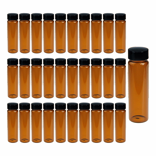 30 Ml Glass Amber Vial