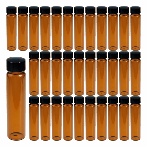 50 Ml Glass Amber Vial