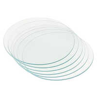 50 Mm Borosilicate Watch Glass - Color: Transparent