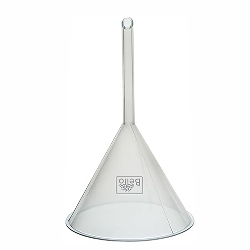 75 Mm Analytical Funnels - Color: Transparent