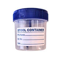 50 Ml Stool Container - Application: Hospital