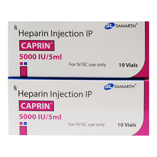 5000IU Heparin Injection IP