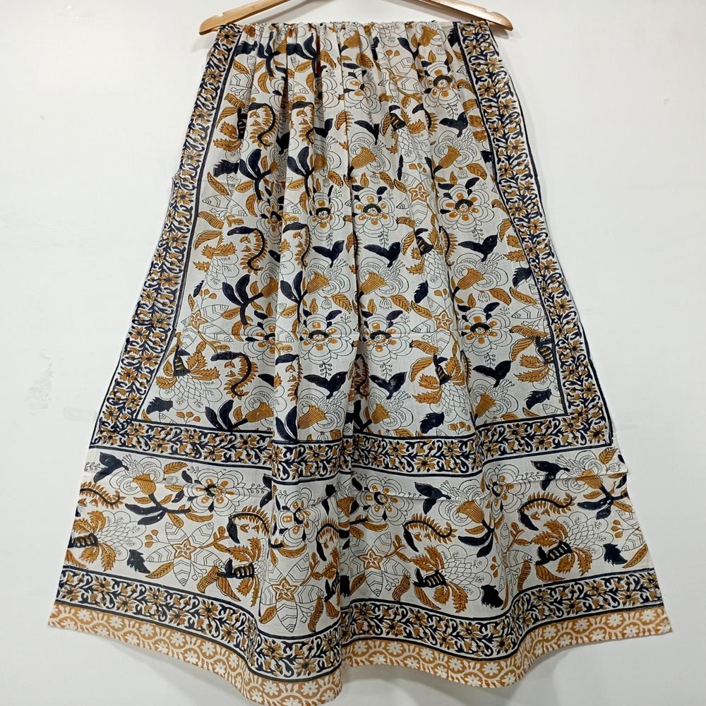 Hand Block Printed Cotton Dupatta