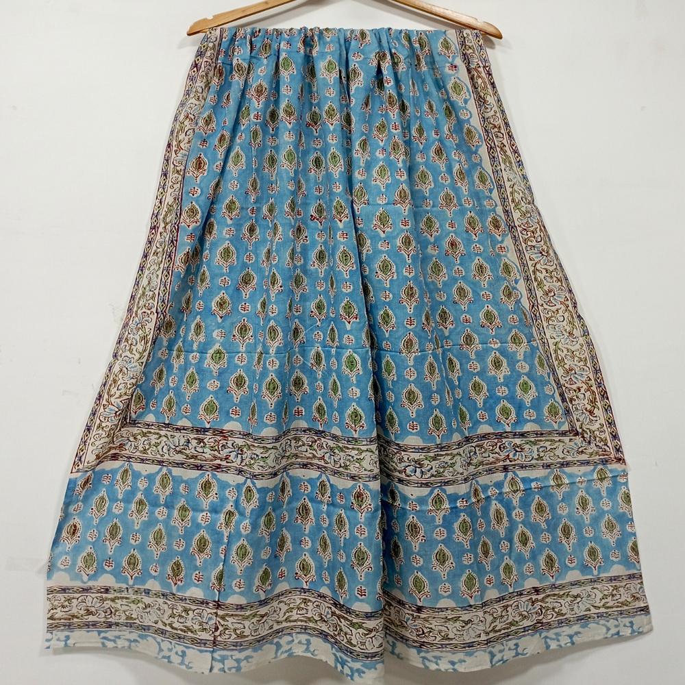 Hand Block Printed Cotton Dupatta