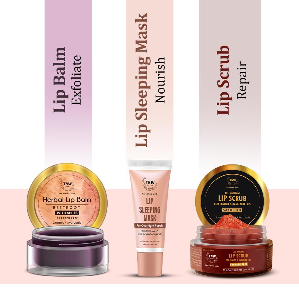 Beetroot Lip Balm For Nourishes Dry & Chapped Lips Makes lips soft