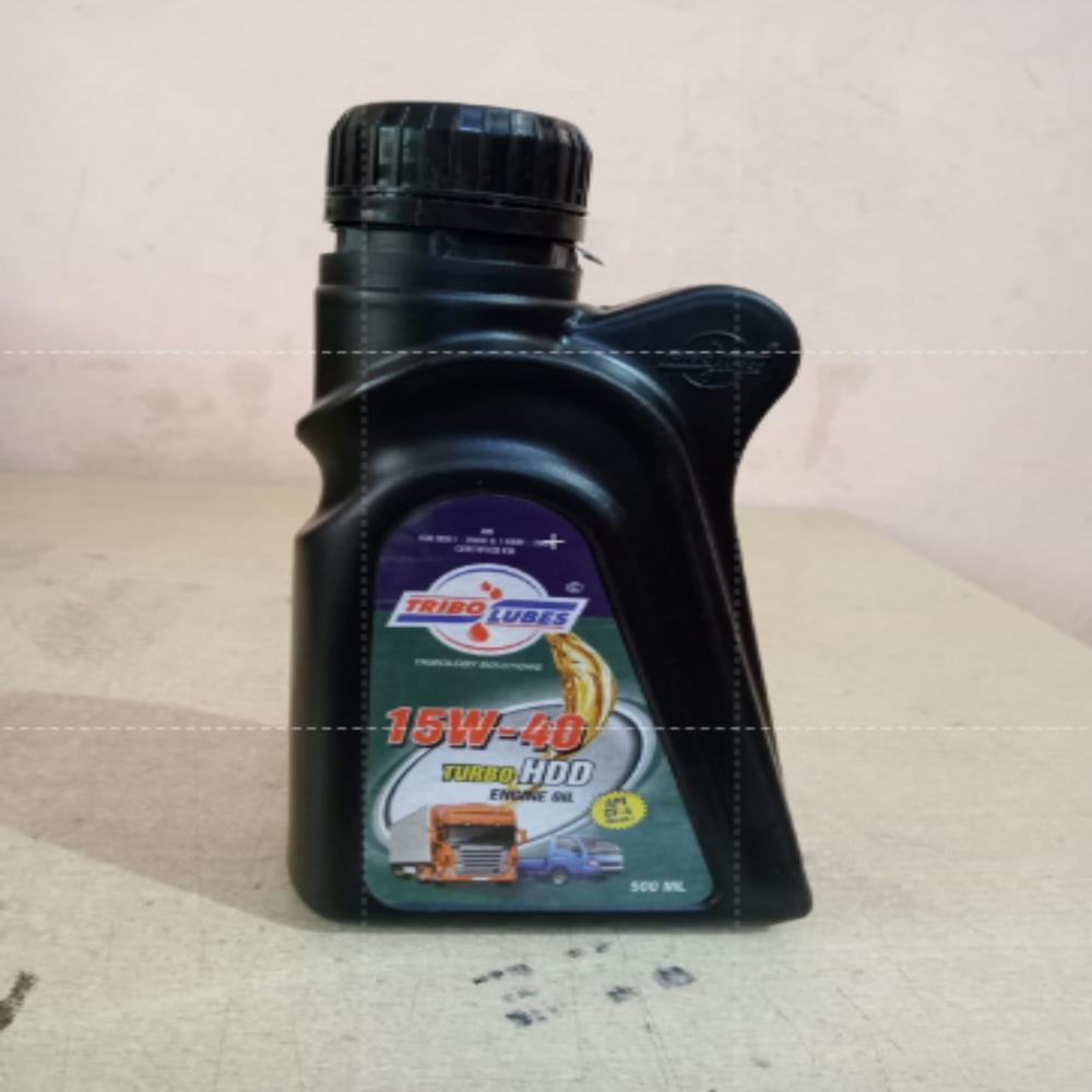 Tribo Lubes 15w40 Cf4 - Yellow Automotive Oil | Tribological Protection, Superior Lubrication, Enhanced Engine Efficiency