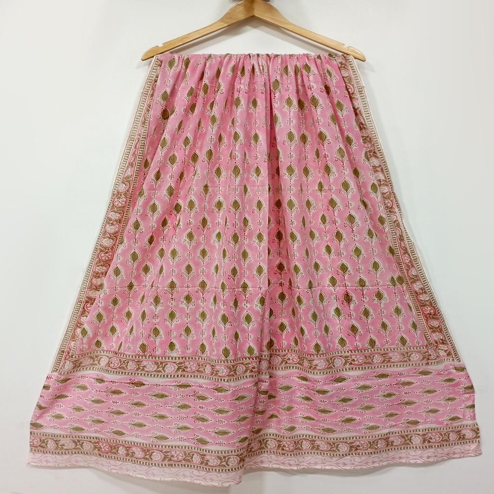 Hand Block Printed Cotton Dupatta