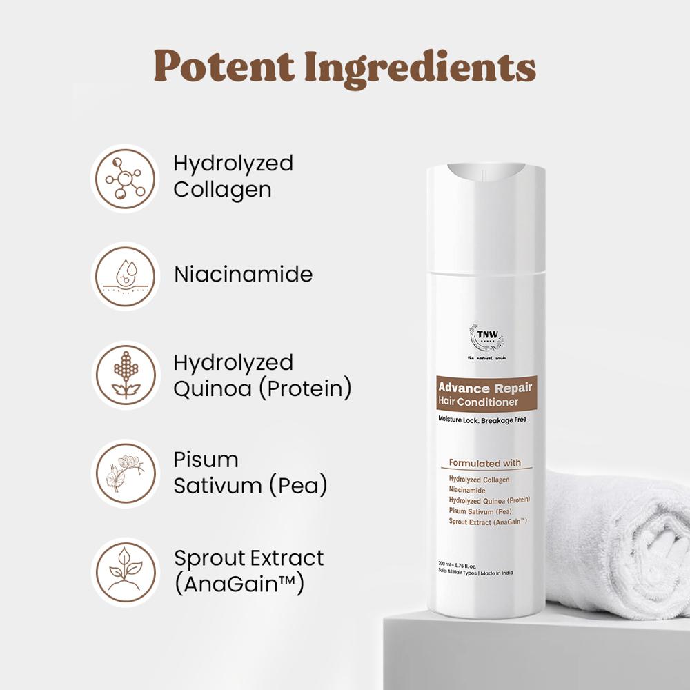 TNW - Advance Repair Conditioner | Strengthens & Reduces Breakage | Sulfate-Free