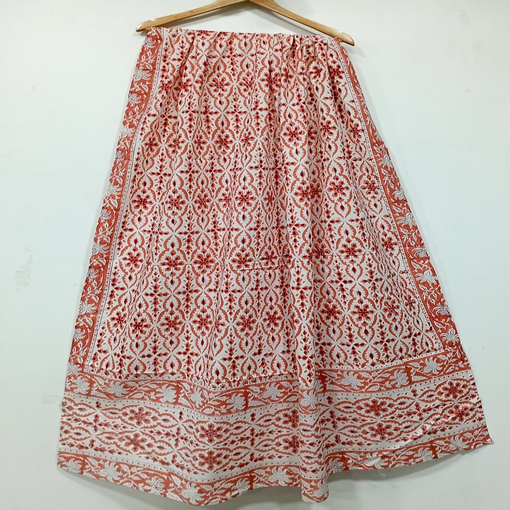 Block Printed Cotton Dupatta