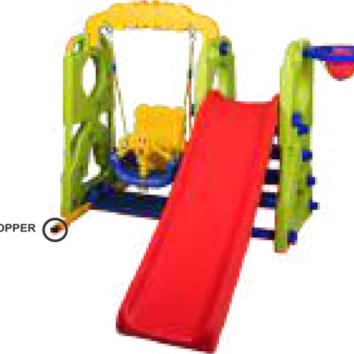 Happy Slide With Swing
