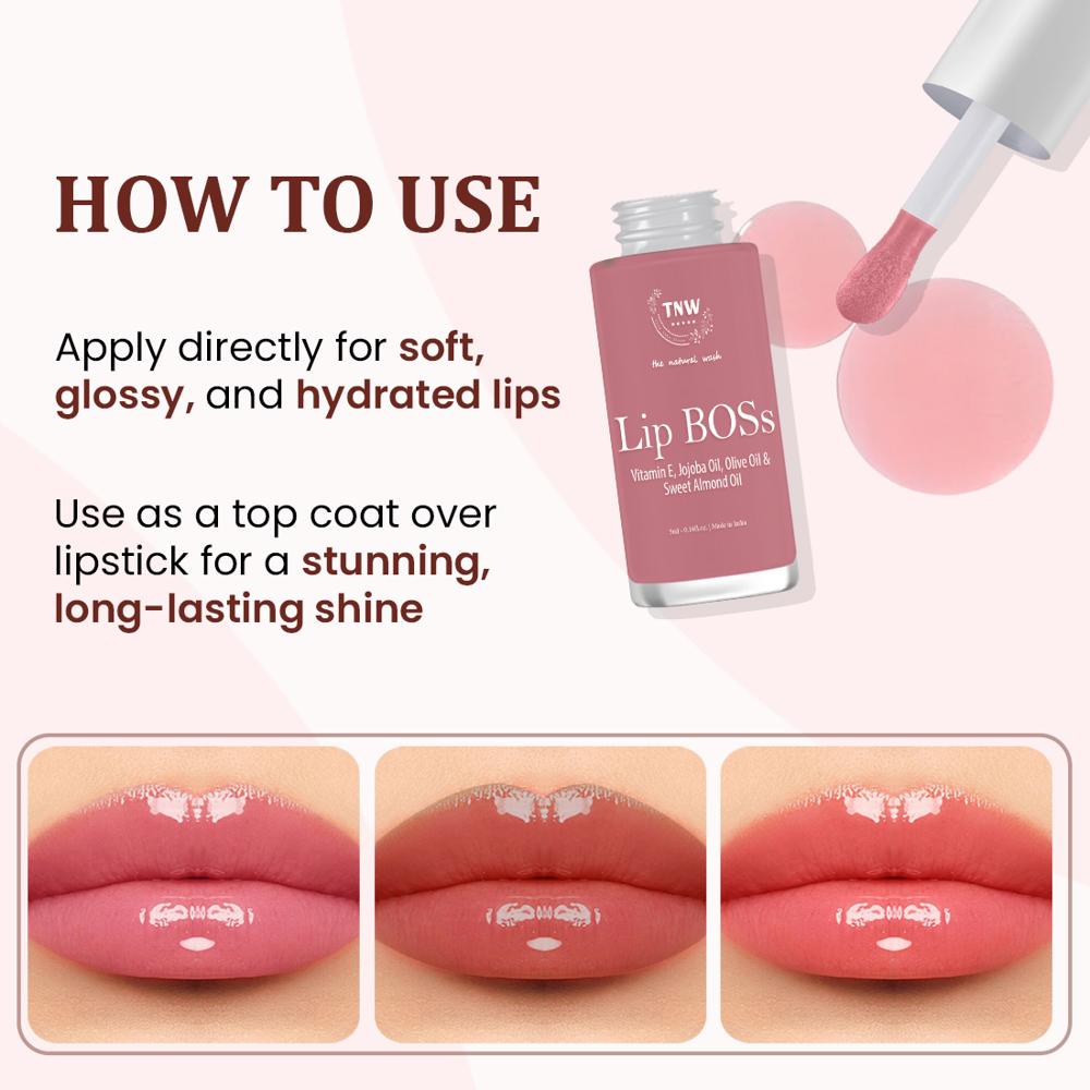 Lip Boss: 3-in-1 Balm, Oil & Serum - Attributes: Smudge Proof