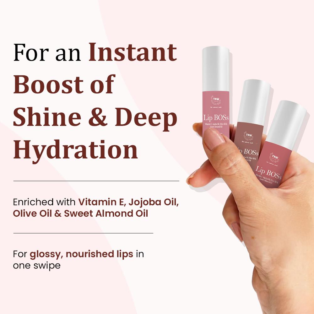 Lip Boss: 3-in-1 Balm, Oil & Serum - Attributes: Smudge Proof