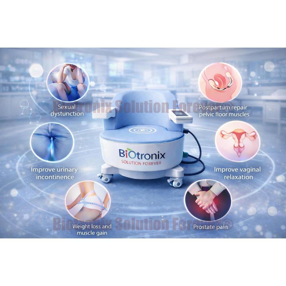 Pelvic Floor Muscle Rehabilitation Chair for Womens Health Clinics