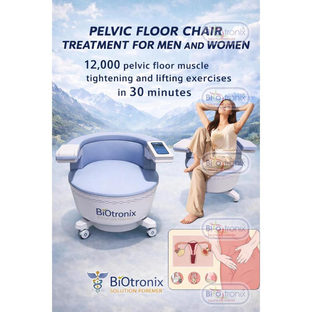 Medical Pelvic Muscle Stimulation Chair for Complete Pelvic Care