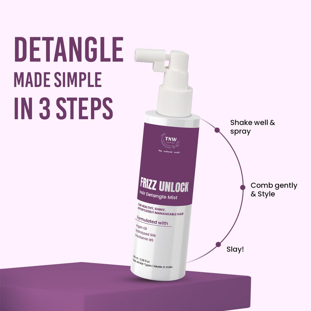 Frizz Unlock Detangle Spray | Instant Detangling & Frizz Control