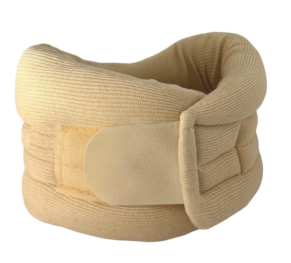 Soft Collar - Available In Sizes Small (25-30 Cm), Medium (30-35 Cm), Large (35-40 Cm), Extra Large (40-45 Cm) | Brown Color, Designed For Minor Neck Injury Prevention