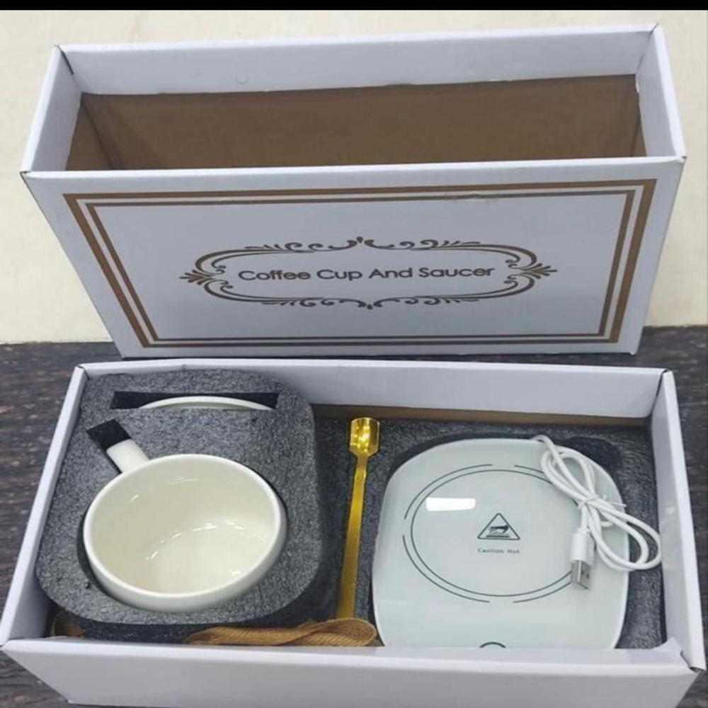 Coffee Mug With Sauser