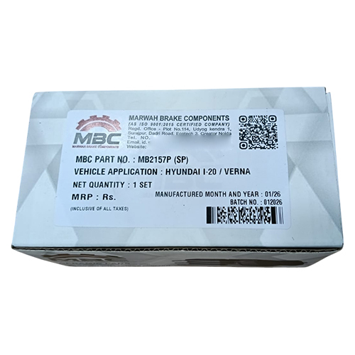 Brake Pad For HYundai I-20 - Verna