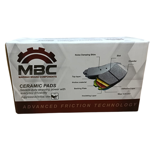 Brake Pad For Ertiga Type l,ll - XL6 - Fronx - Figo Aspire