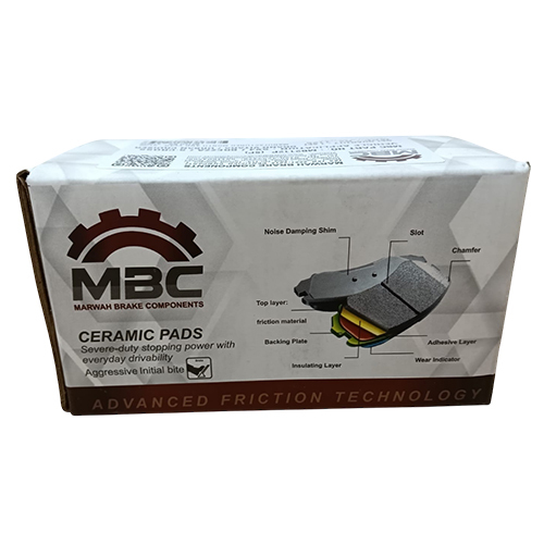 brake Pad For SX4 - Brezza - S- Cross - Grand Vitara - Urban Cruiser