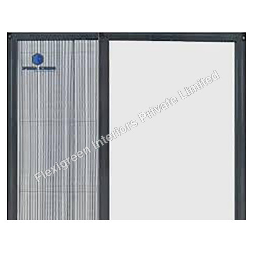 Fiberglass Pleated Mesh Balcony - Color: Black Or Grey