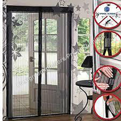 SS Pleated Mesh Doors