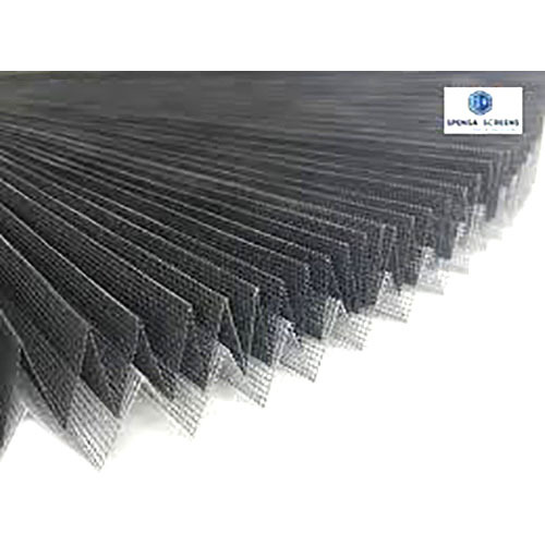 SS Pleated Mesh Doors
