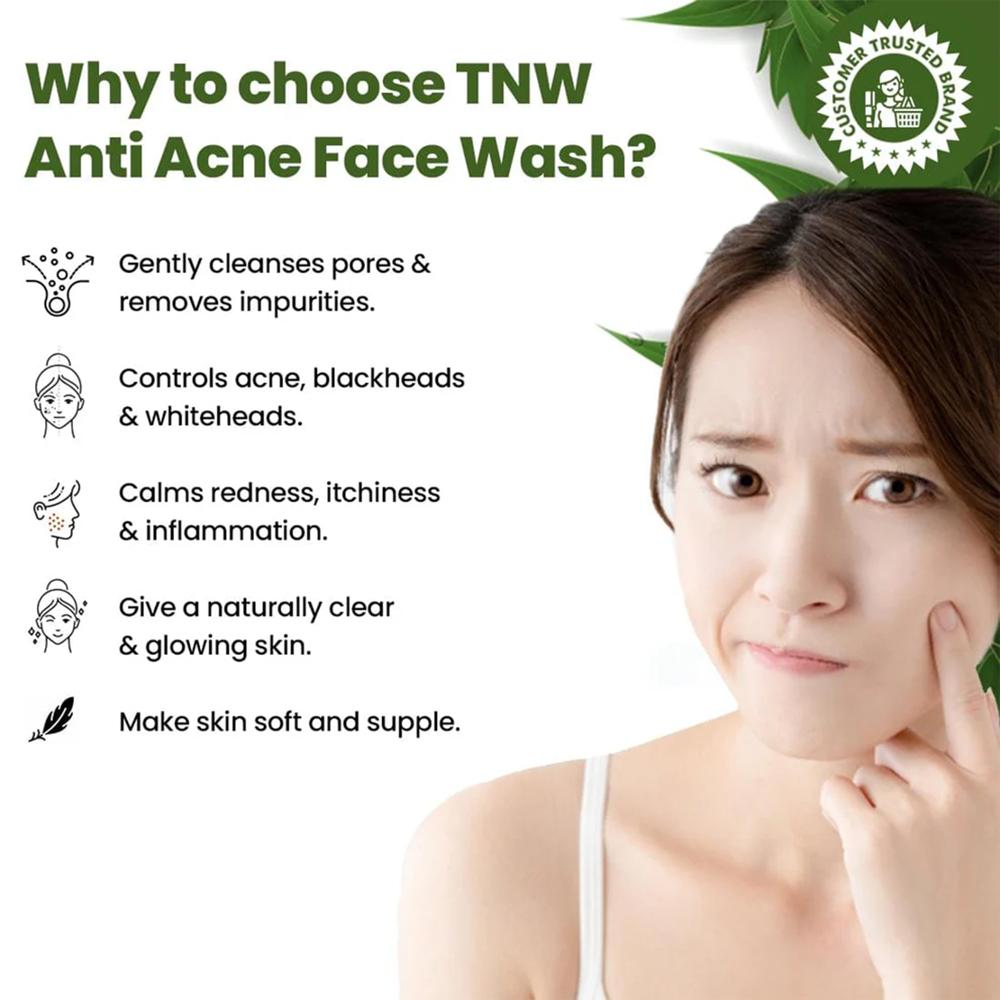 Anti-Acne Face Wash For Acne And Blemishes