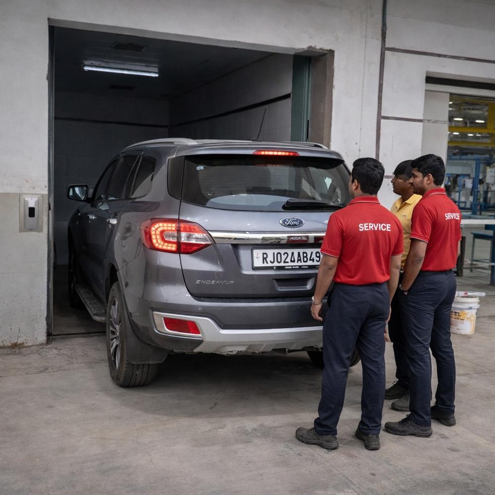 Hydraulic Lift For Car - Color: Golden Yellow