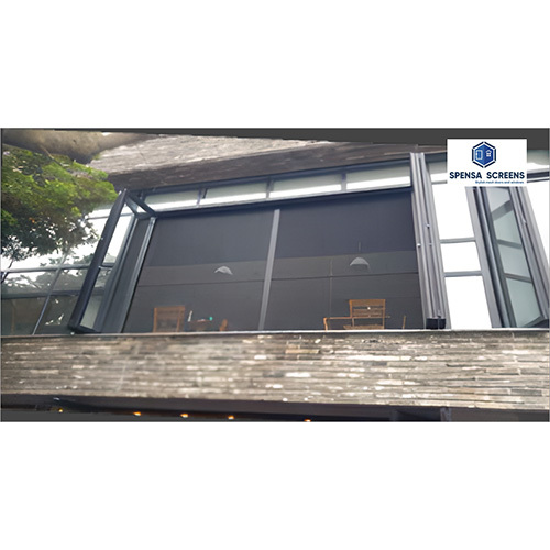 SS Pleated Mesh Balconies