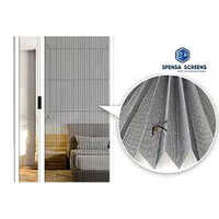 SS Pleated Mesh Balconies