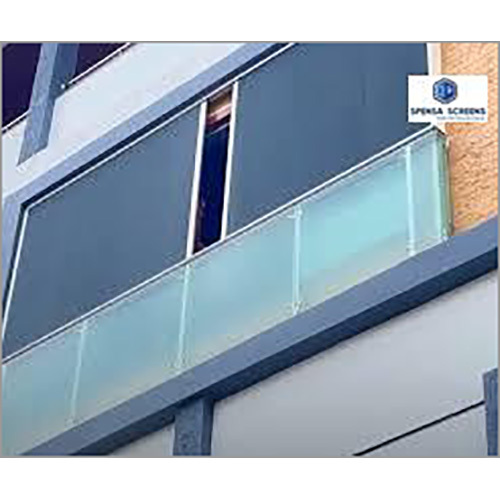 SS Pleated Mesh Balconies