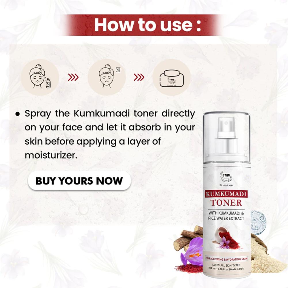 Kumkumadi Toner For Glowing Skin