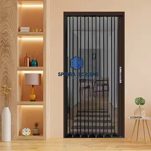 Aluminium Pleated Security Doors
