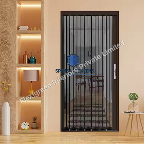 Aluminium Pleated Security Doors