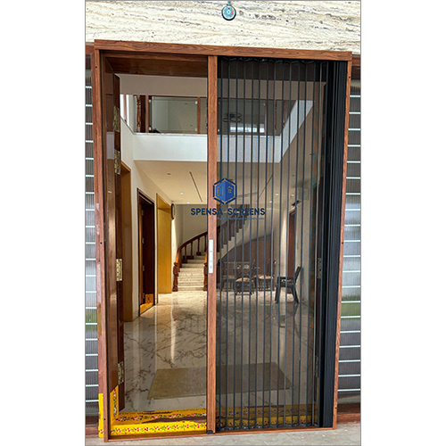 Aluminium Pleated Security Doors