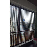 Aluminium Pleated Security Doors