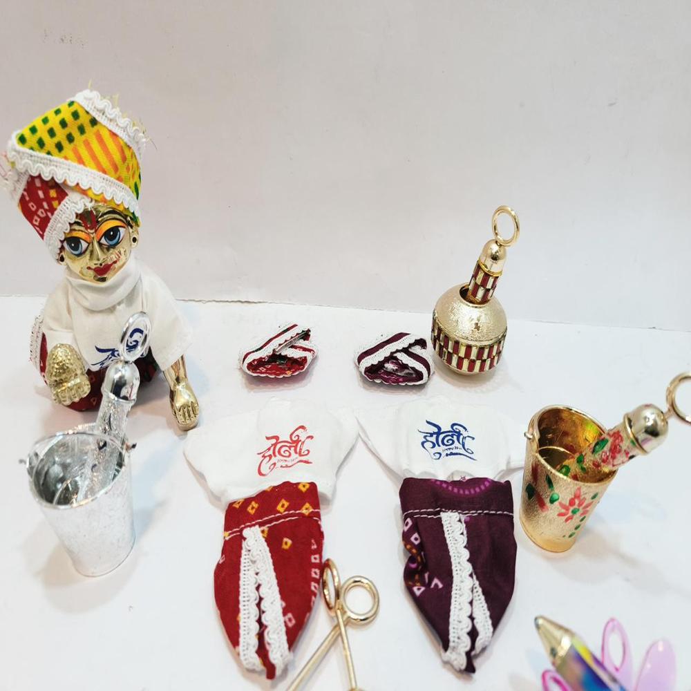 Holi Special Dhoti Kurta For kanha ji with pagri