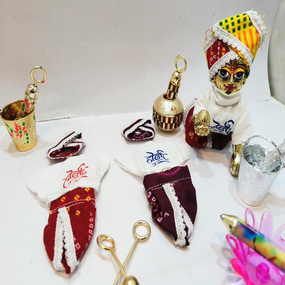 Holi Special Dhoti Kurta For kanha ji with pagri