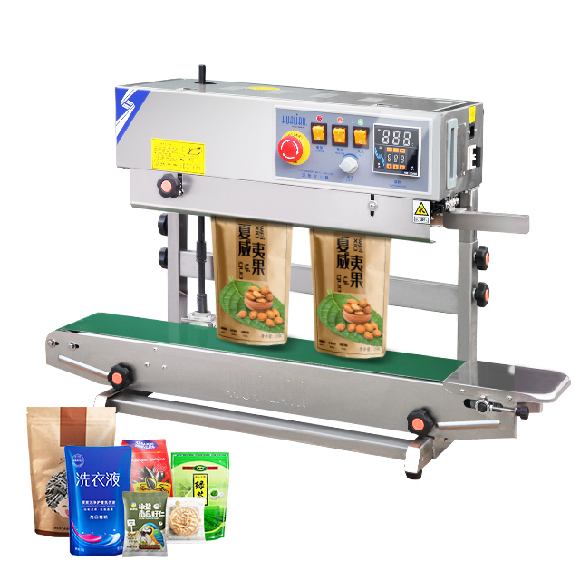 Vertical band sealer for 5kg and 10kg bags